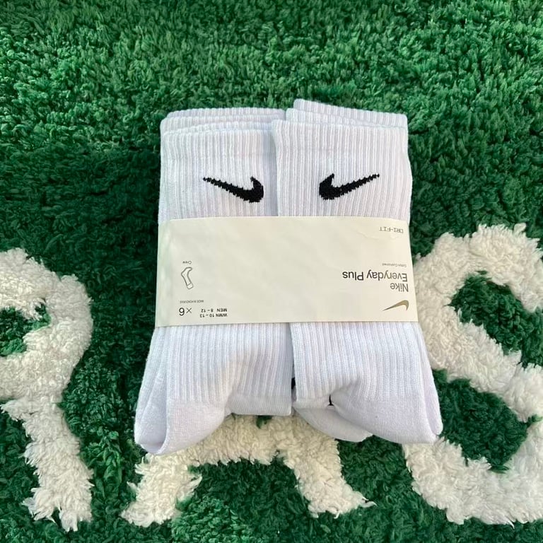 Nike Everyday Cushion Crew Socks 3-Pack - 8