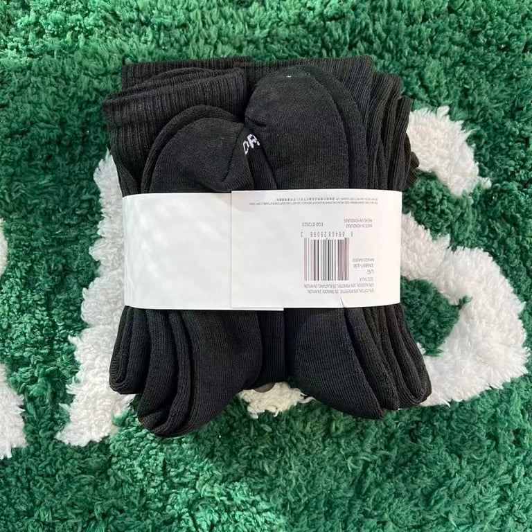 Nike Everyday Cushion Crew Socks 3-Pack - 9