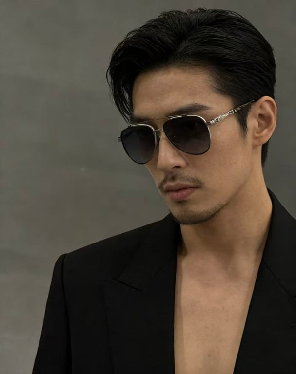 Chrome Hearts CBEATH I Aviator Sunglasses - 3