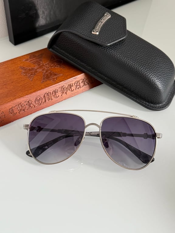 Chrome Hearts CBEATH I Aviator Sunglasses - 2