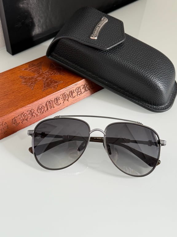 Chrome Hearts CBEATH I Aviator Sunglasses - 3