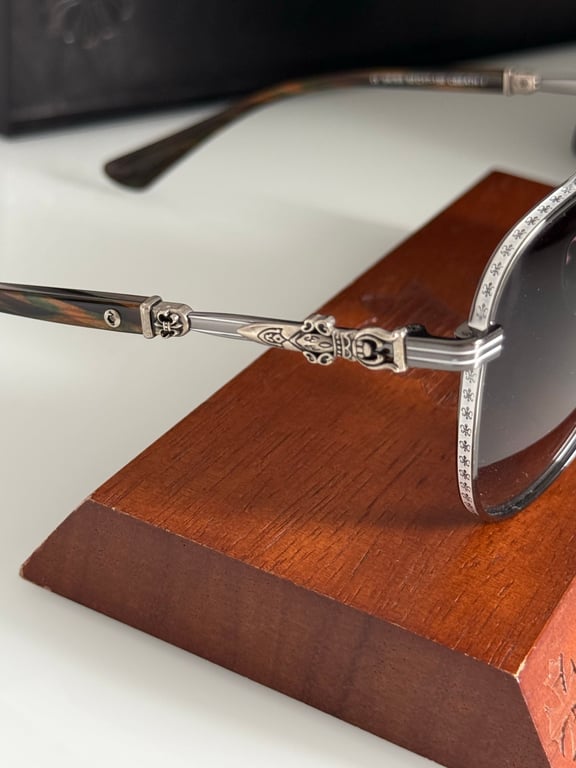Chrome Hearts CBEATH I Aviator Sunglasses - 7
