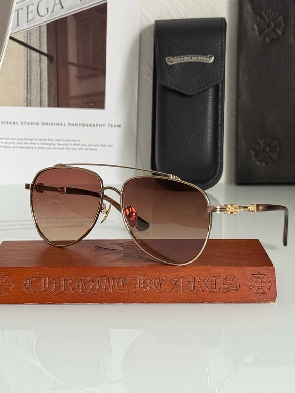 Chrome Hearts CBEATH I Aviator Sunglasses - 2