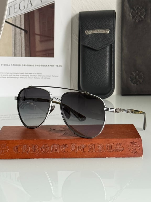 Chrome Hearts CBEATH I Aviator Sunglasses - 3