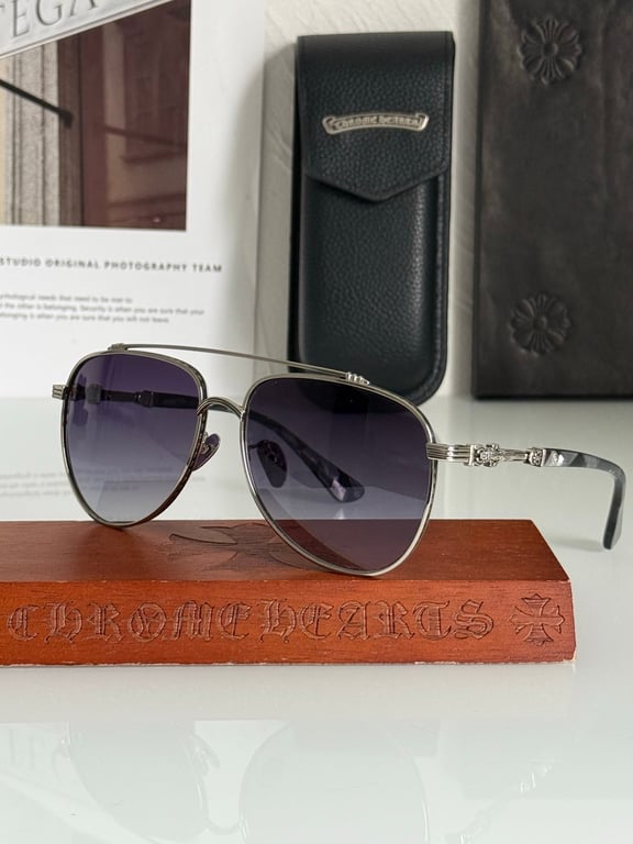 Chrome Hearts CBEATH I Aviator Sunglasses - 4