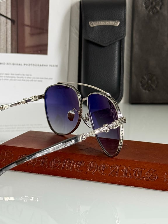 Chrome Hearts CBEATH I Aviator Sunglasses - 5