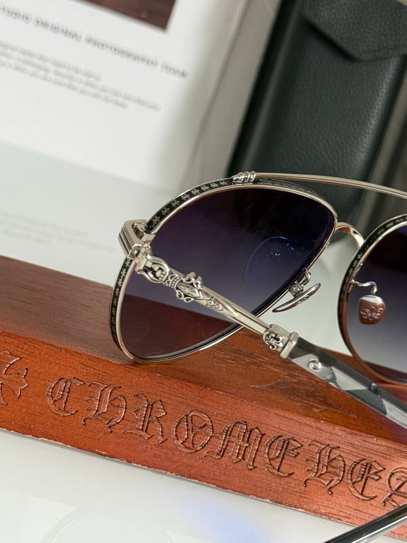 Chrome Hearts CBEATH I Aviator Sunglasses - 6