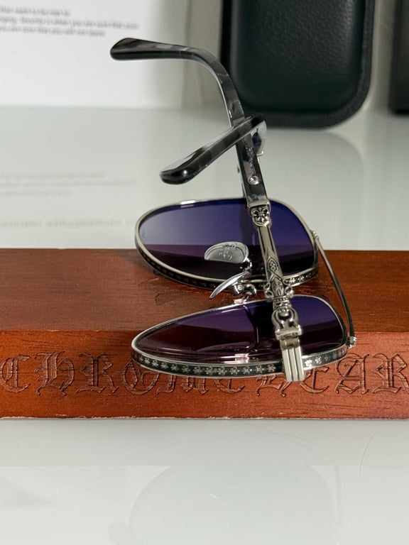 Chrome Hearts CBEATH I Aviator Sunglasses - 7