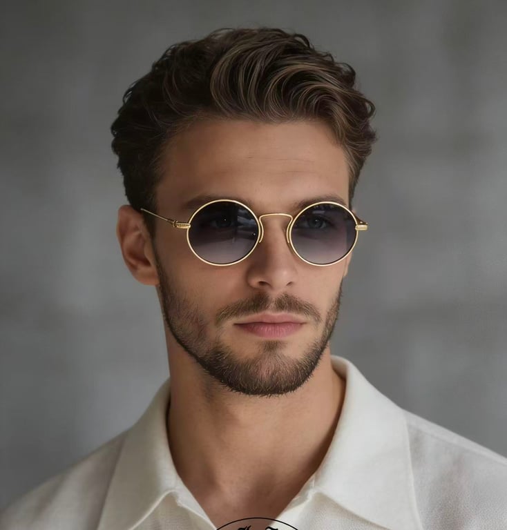 Chrome Hearts CH8178 Round Sunglasses - 5
