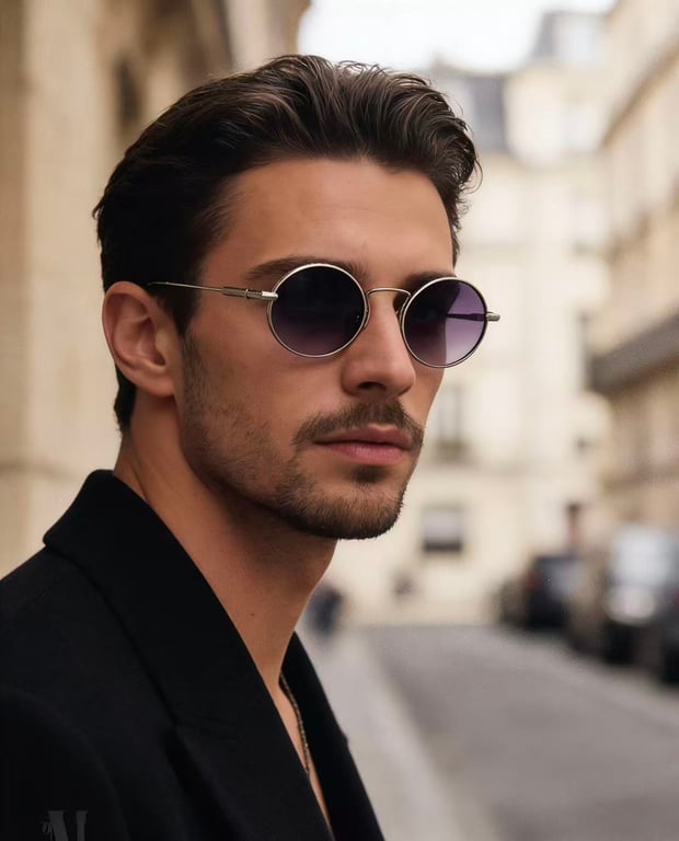 Chrome Hearts CH8178 Round Sunglasses - 8