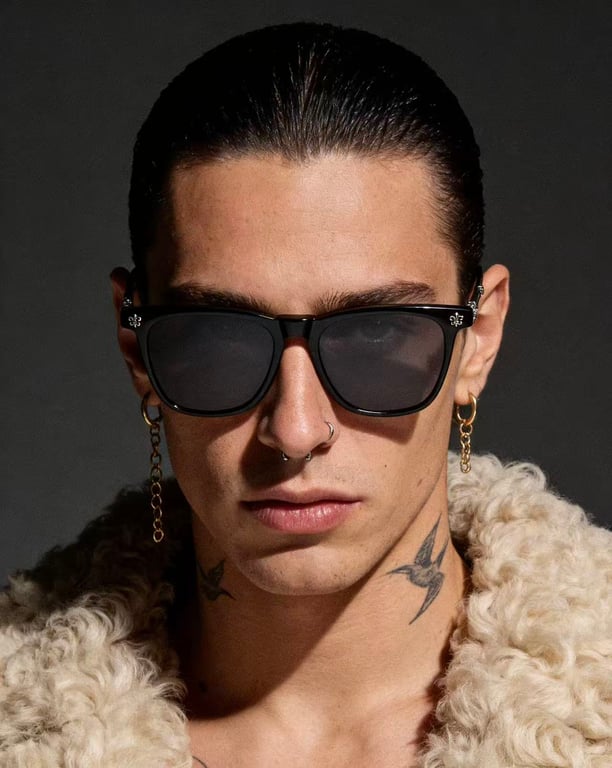 Chrome Hearts BRA-GILE Sunglasses - 2
