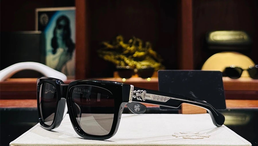 Chrome Hearts Box Officer Mist Sunglasses - 3