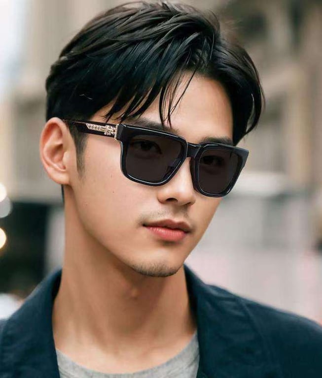 Chrome Hearts Box Officer Mist Sunglasses - 6