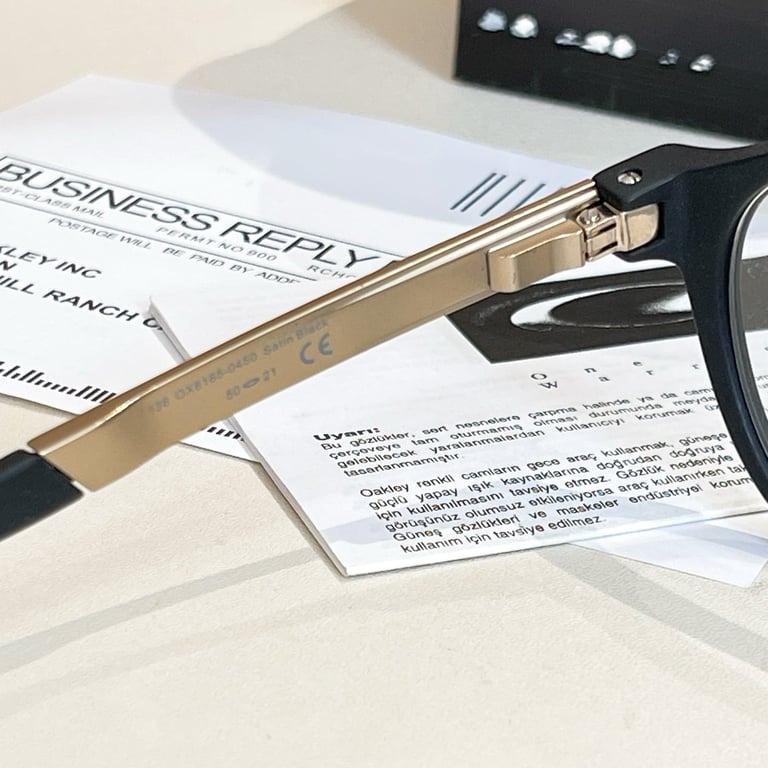 Oakley OX8165 Satin Black Optical Glasses - 3