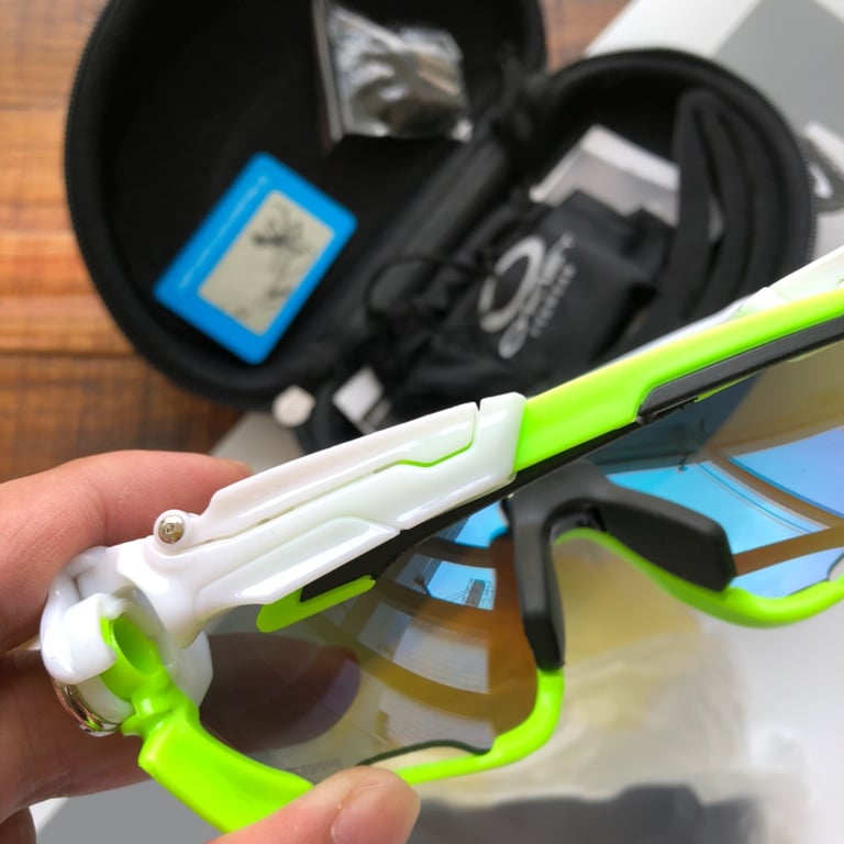 Oakley Jawbreaker OO9270 White Neon Green - 3