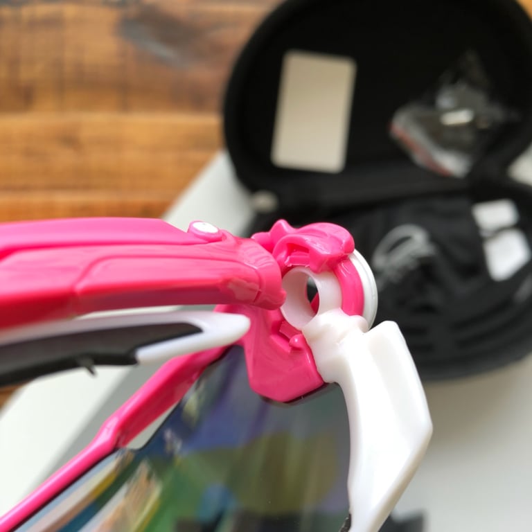 Oakley Jawbreaker OO9270 Pink White Sunglasses - 2