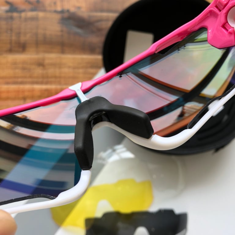 Oakley Jawbreaker OO9270 Pink White Sunglasses - 3