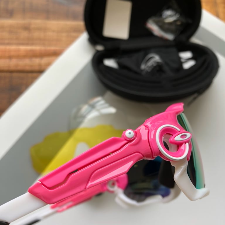 Oakley Jawbreaker OO9270 Pink White Sunglasses - 5