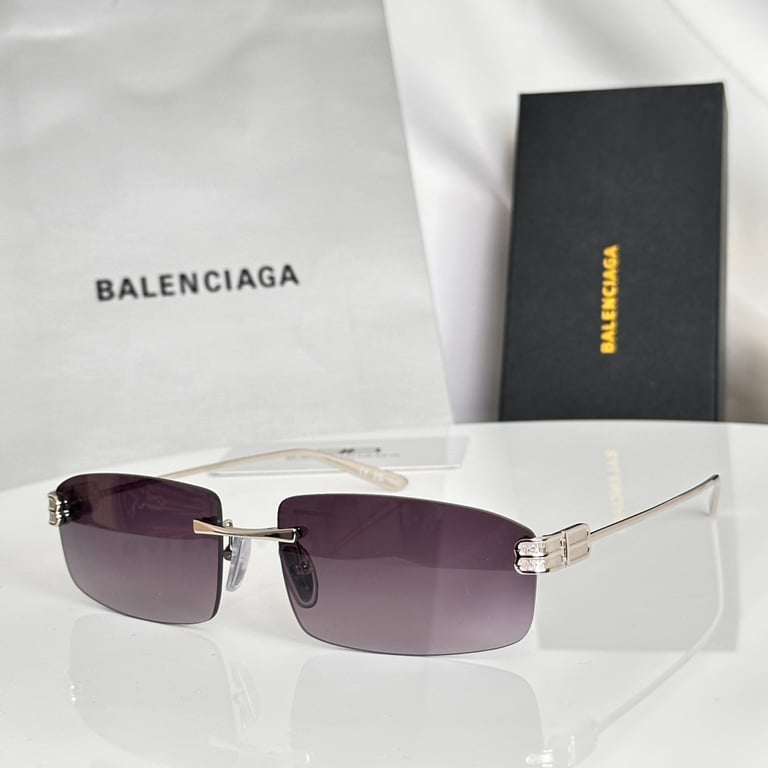Balenciaga BB0488S Rimless Sunglasses - 2