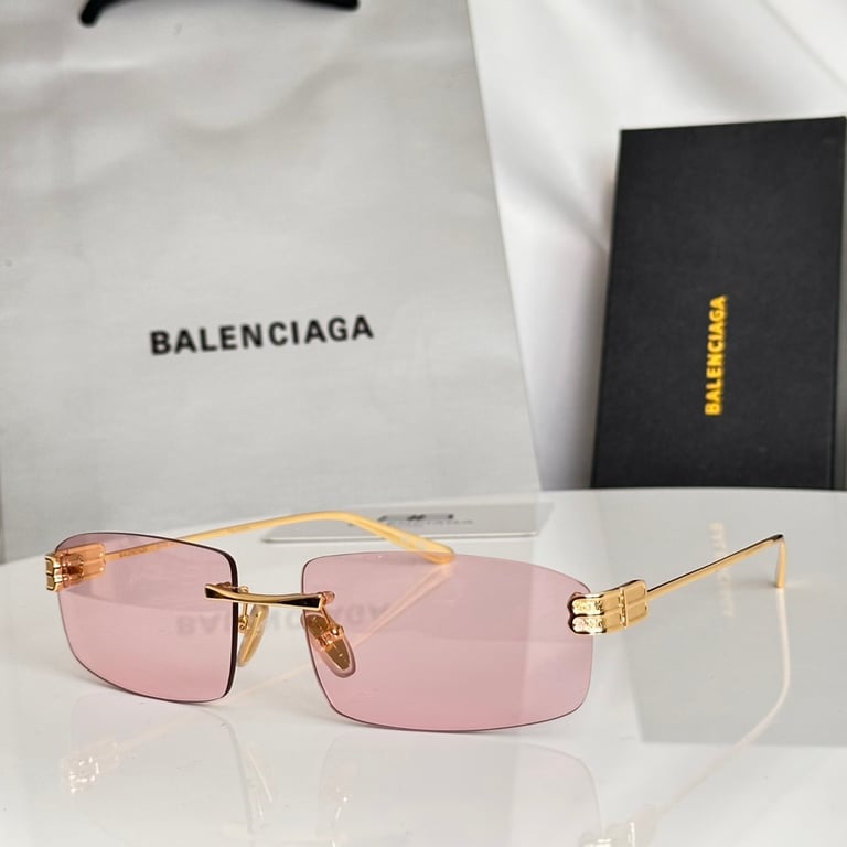 Balenciaga BB0488S Rimless Sunglasses - 3