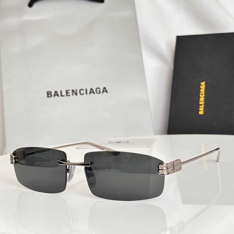 Balenciaga BB0488S Rimless Sunglasses - 4