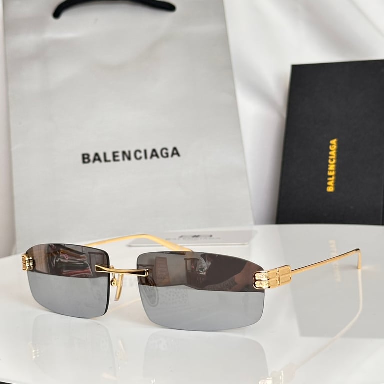 Balenciaga BB0488S Rimless Sunglasses - 5