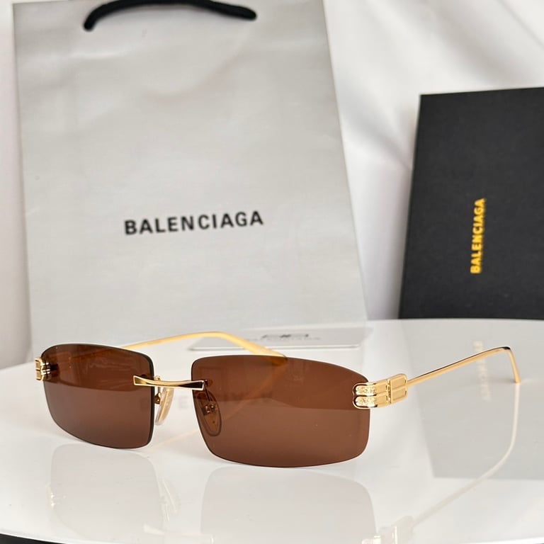 Balenciaga BB0488S Rimless Sunglasses - 6