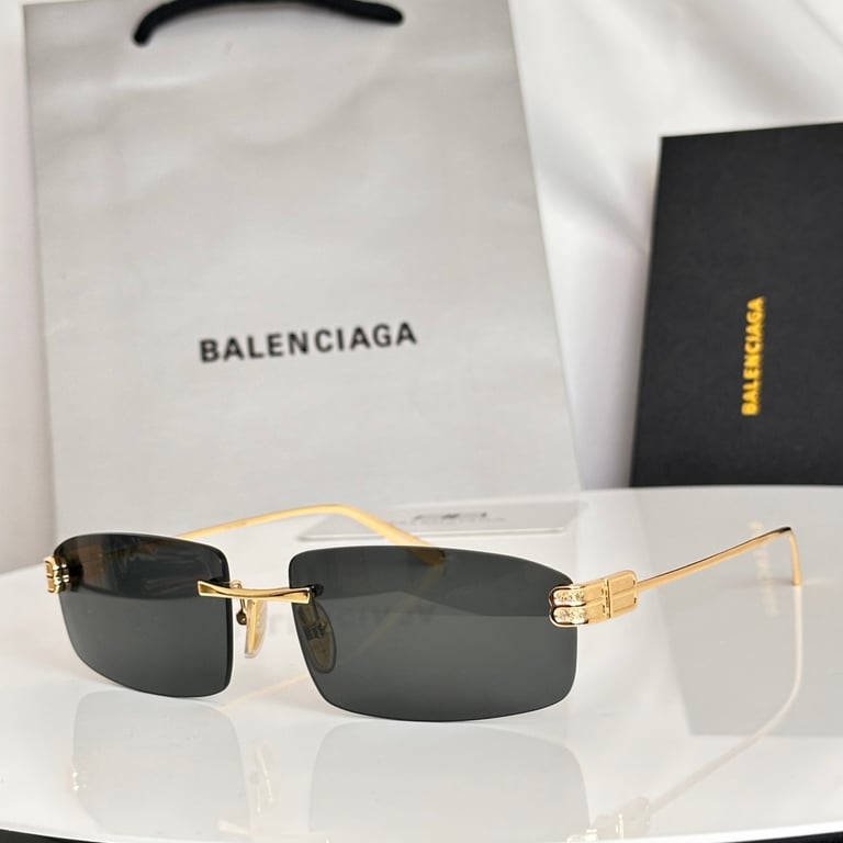 Balenciaga BB0488S Rimless Sunglasses - 7