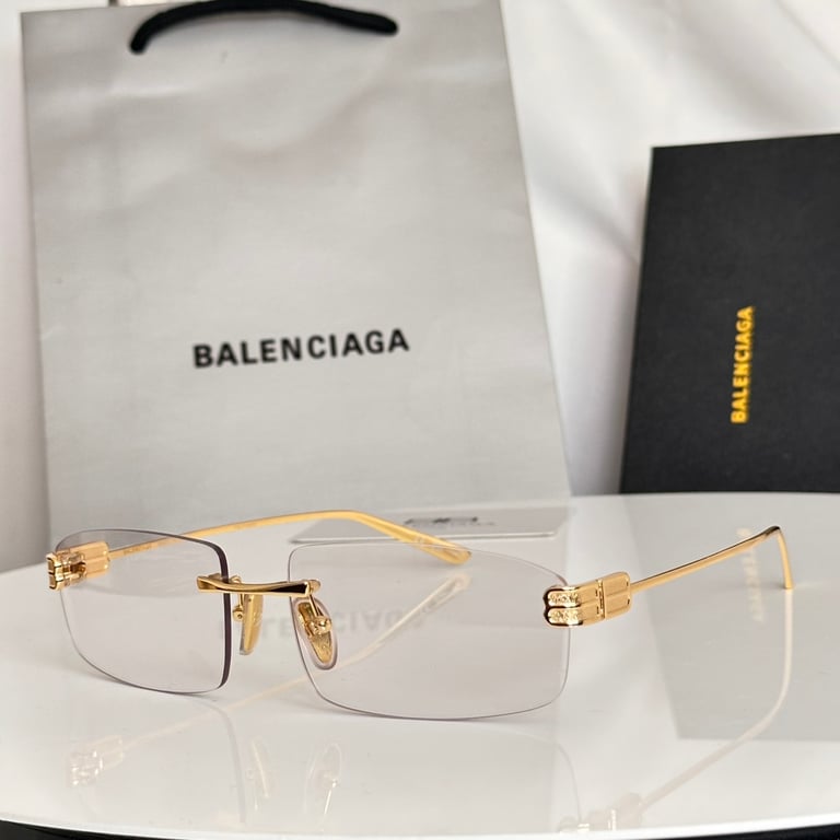 Balenciaga BB0488S Rimless Sunglasses - 8