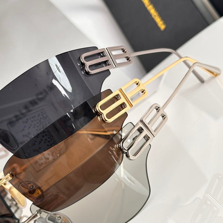 Balenciaga BB0485SA Rimless Sunglasses - 2