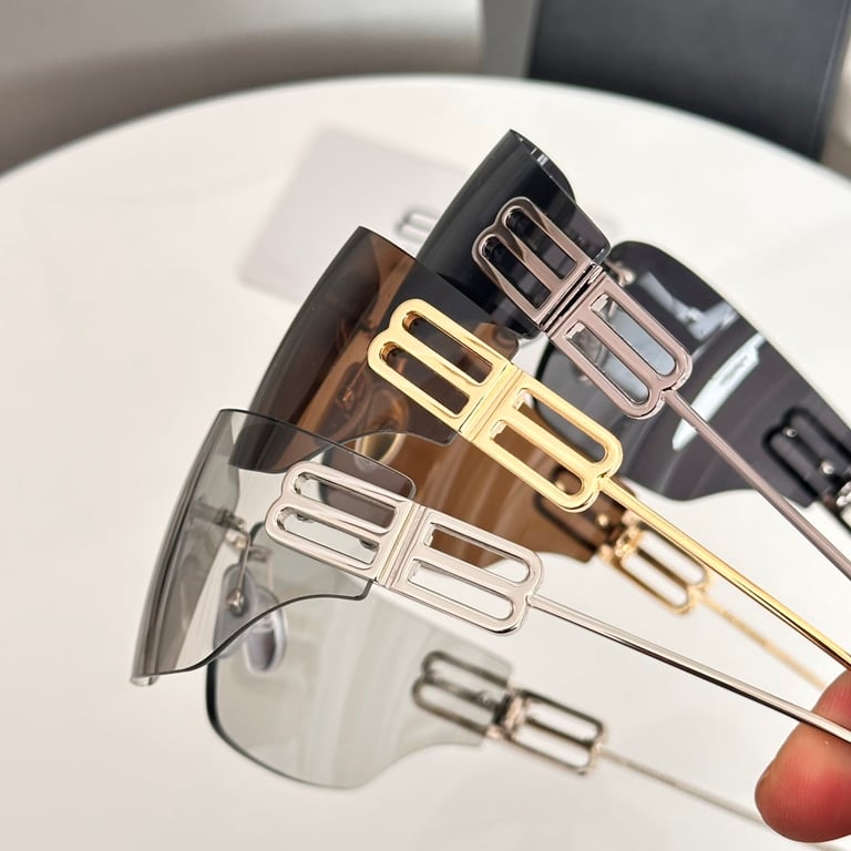 Balenciaga BB0485SA Rimless Sunglasses - 3
