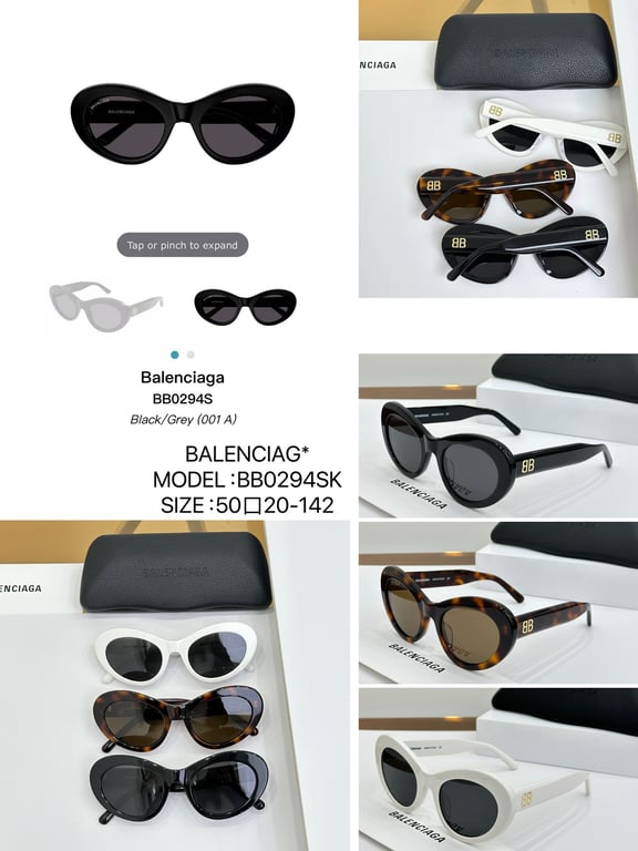 Balenciaga BB0294SK Sunglasses - 4