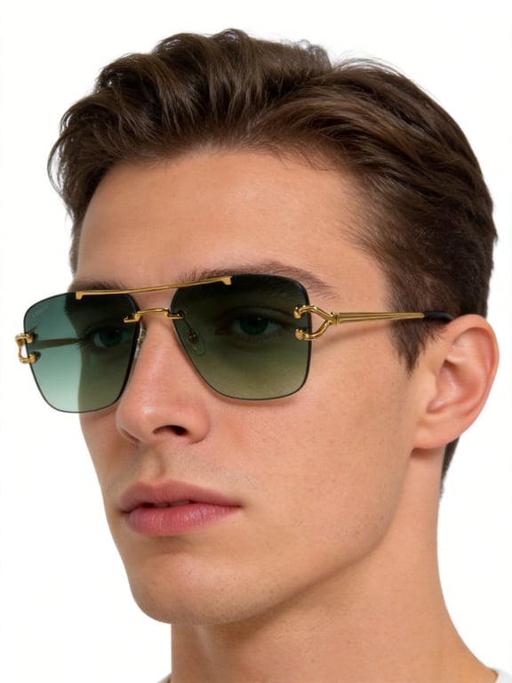 Cartier CT546S Rimless Sunglasses - 2