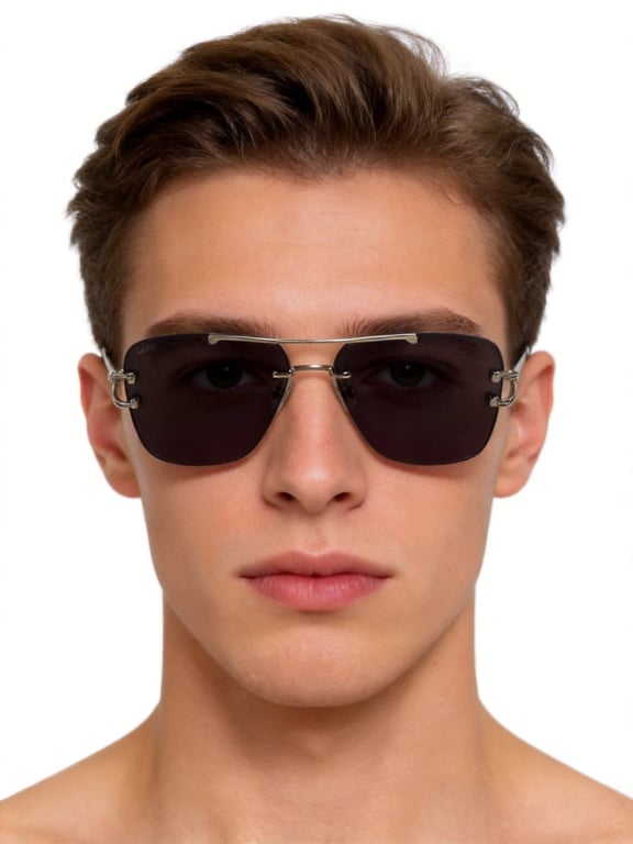 Cartier CT546S Rimless Sunglasses - 3