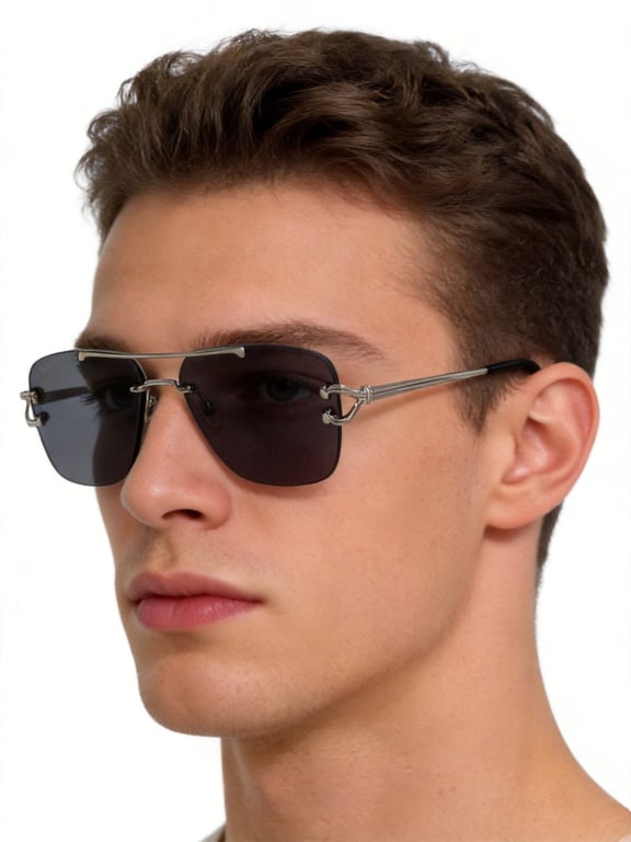 Cartier CT546S Rimless Sunglasses - 4