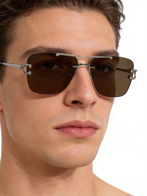 Cartier CT546S Rimless Sunglasses - 6