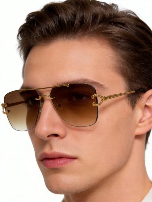 Cartier CT546S Rimless Sunglasses - 9