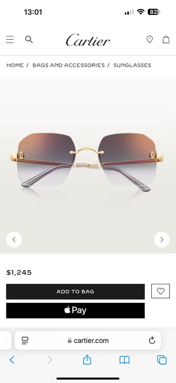 Cartier CT0591S Rimless Sunglasses - 2