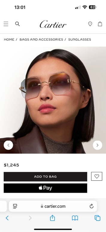 Cartier CT0591S Rimless Sunglasses - 3