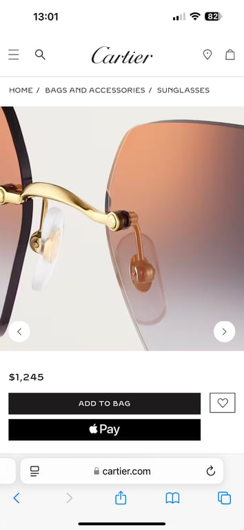 Cartier CT0591S Rimless Sunglasses - 4