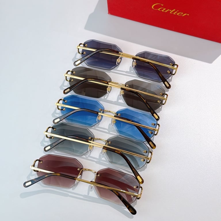 Cartier CT0092O Rimless Sunglasses - 8