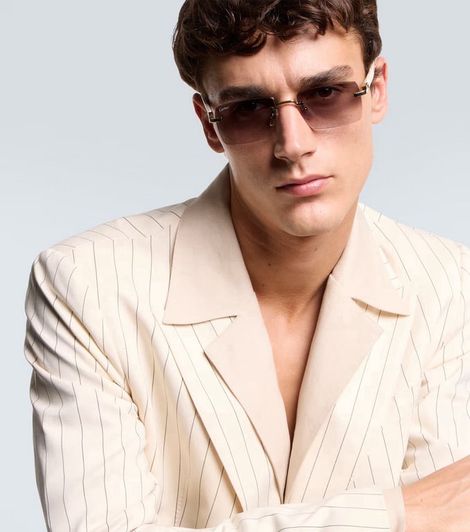 Cartier CT0579S Rimless Sunglasses