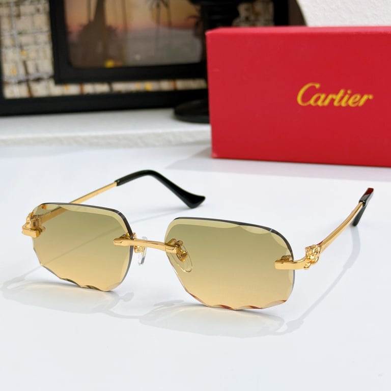 Cartier CT0804 Rimless Sunglasses - 7