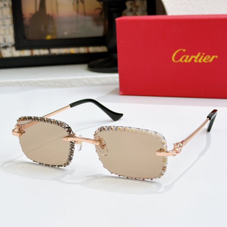 Cartier CT0803S Rimless Sunglasses - 4