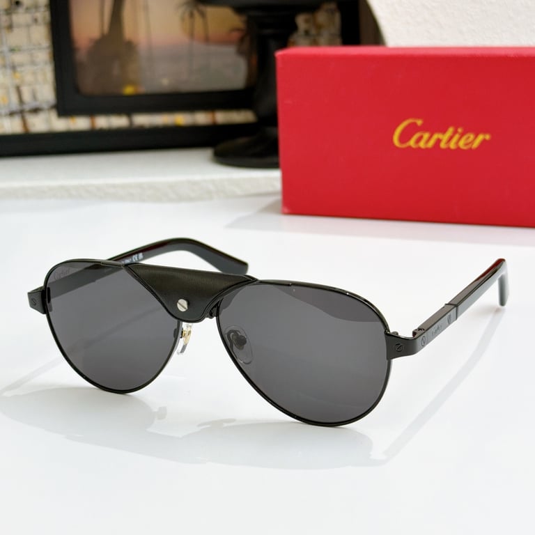 Cartier CT0418 Aviator Sunglasses - 5