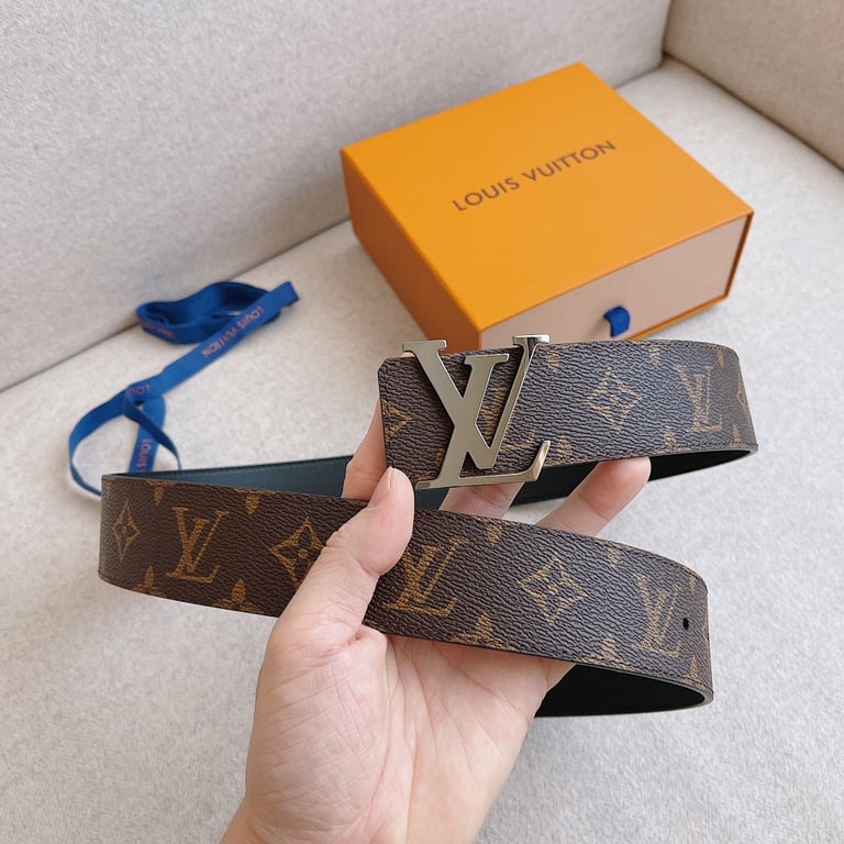 Louis Vuitton LV Initiales Monogram Belt Brown - 3