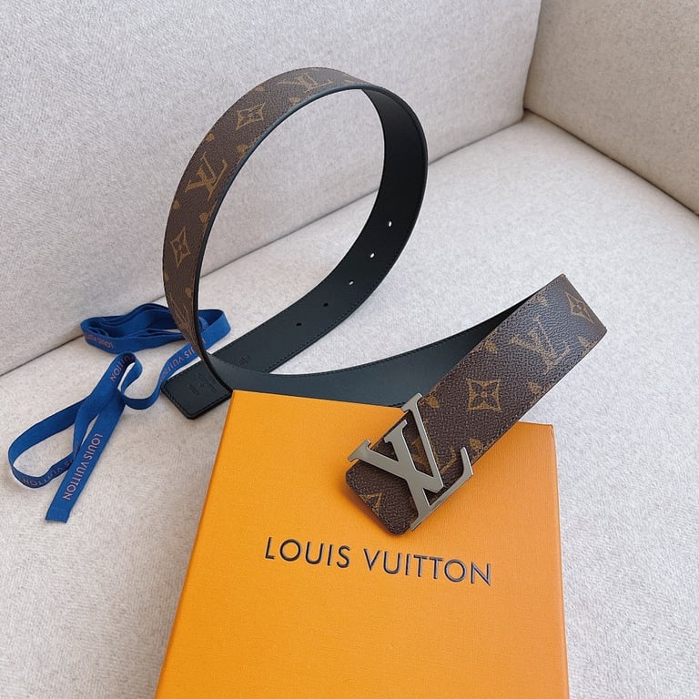Louis Vuitton LV Initiales Monogram Belt Brown - 4