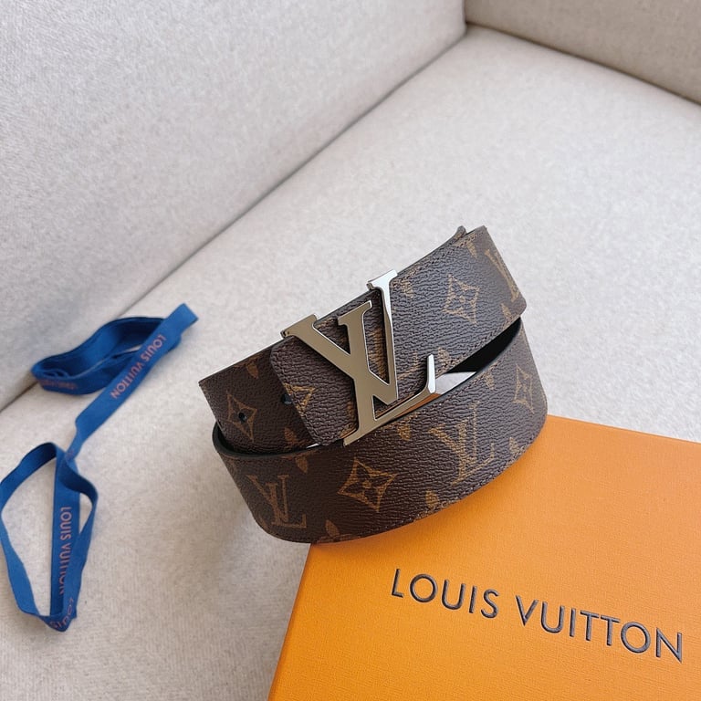 Louis Vuitton LV Initiales Monogram Belt Brown - 5