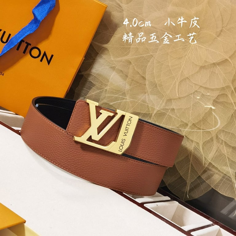 Louis Vuitton LV Initiales 40mm Reversible Belt Brown - 3