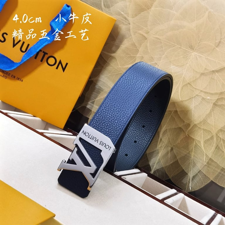 Louis Vuitton LV Initiales 40mm Belt Blue - 2